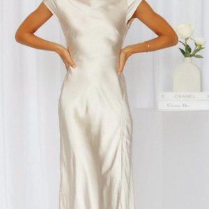 Midi Dress Champagne